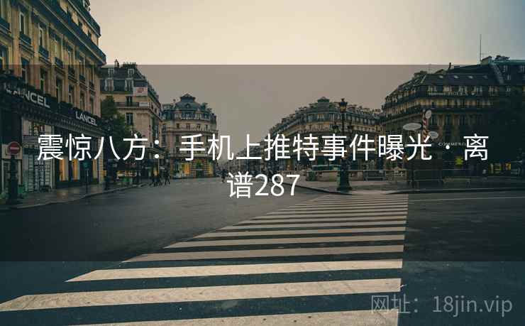 震惊八方：手机上推特事件曝光 · 离谱287  第1张